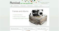 Desktop Screenshot of photoland.com.au